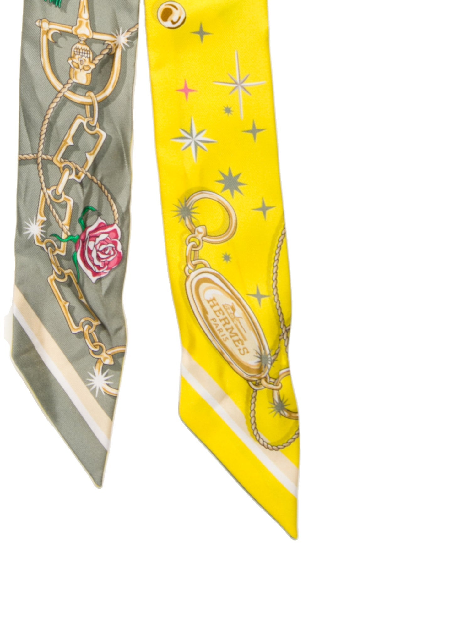 Hermès C'est La Fete Twilly Scarf